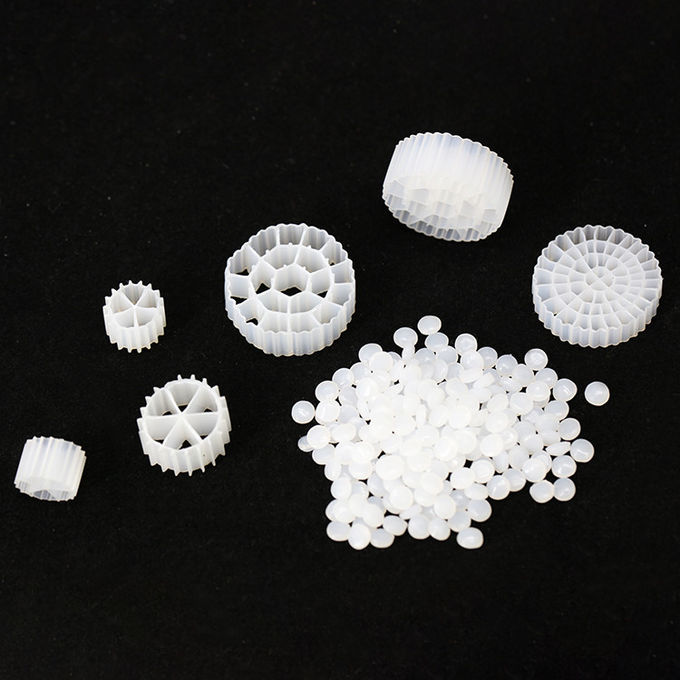 Средства массовой информации фильтра HDPE 64Rooms аквариумов Y5 белые 25X4mm 0