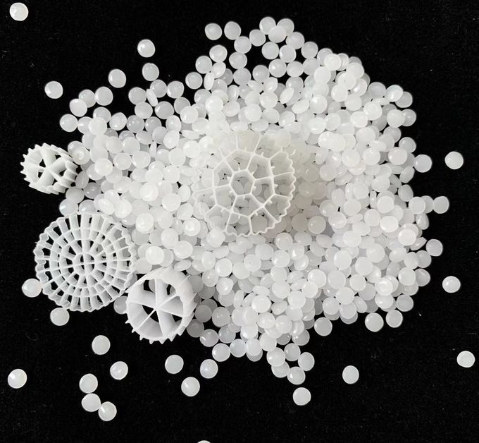 Белая аквакультура средств массовой информации фильтра K2 HDPE 10X7mm девственницы 2