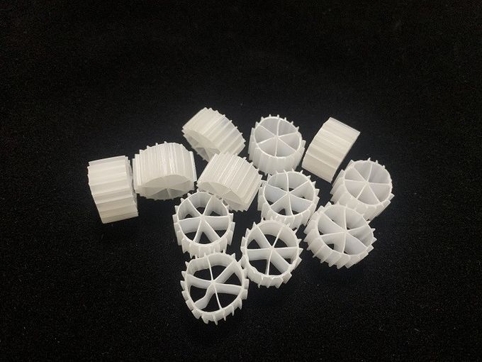 Средства массовой информации HDPE 25X10mm Kaldnes K1 девственницы био Dewatering 0